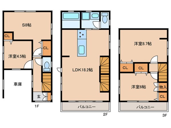 Kolet府中西府#09の物件間取画像